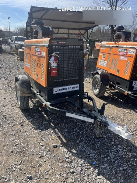 2021 Lincoln Electric Vantage 549X Ready Pak 3, ORANGE (includes trailer, cable rack, fender light kit)