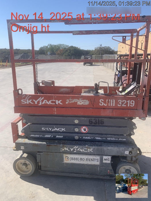 2017 Skyjack SJIII-3219 Skyjack SJ3219 w/Trojan Battery Set, Extended Warranty 5yr/5k hr