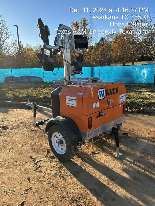 2024 Wanco WLTT-4MM4K Diesel, Deep Sea Controller, Shore Power Plug, Auto Start, (4) 350W LED Floodlights, 4kW Generator, 60 Gal Fuel Tank, 2" Ball, T3