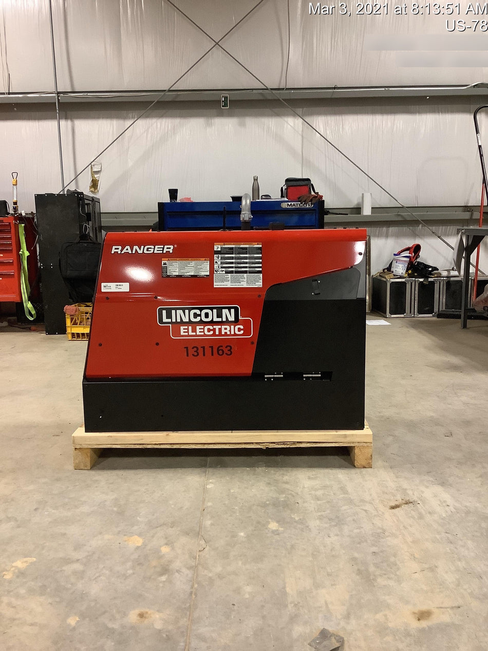 2021 Lincoln Electric Ranger 305 LPG K3430-1, Ranger 305 LPG, Undercarriage, Tank Holder & Strap, 10kw AC Gen, 25hp Kohler LPG Eng