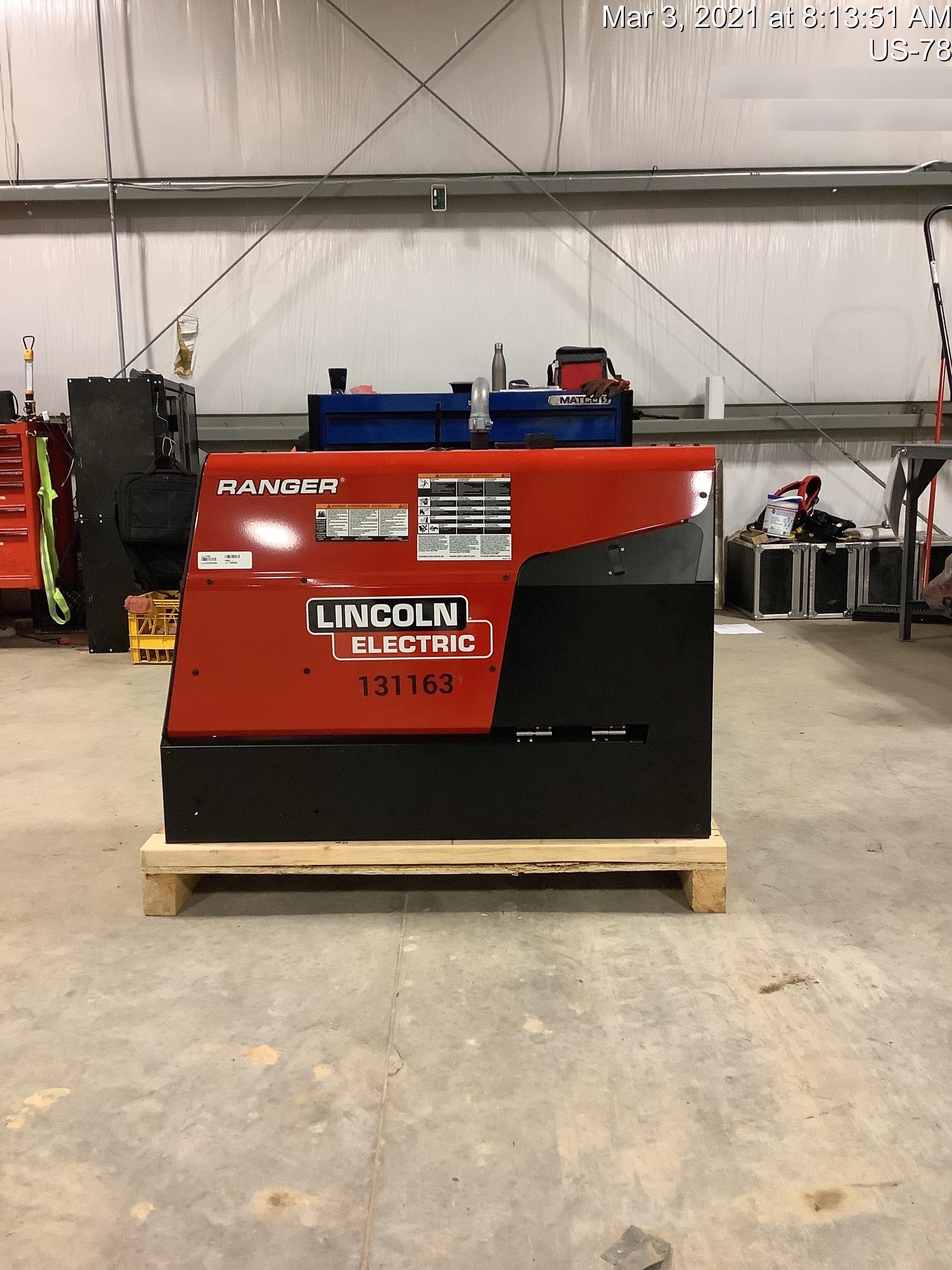 2021 Lincoln Electric Ranger 305 LPG K3430-1, Ranger 305 LPG, Undercarriage, Tank Holder & Strap, 10kw AC Gen, 25hp Kohler LPG Eng