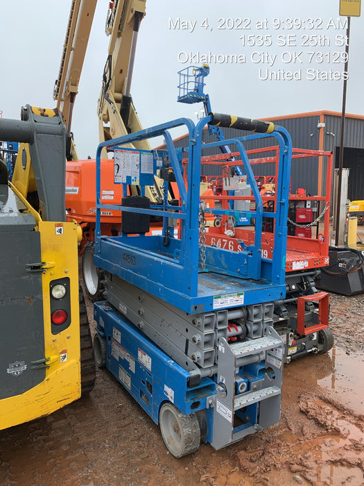 2019 Genie GS-1930 Fixed rails with chain Entry