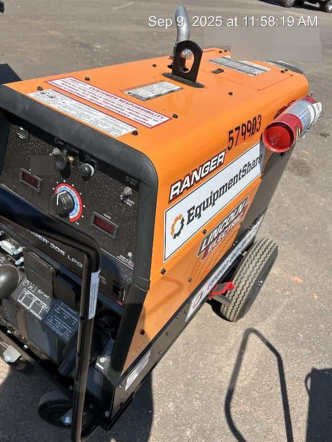 2025 LINCOLN ELECTRIC Ranger 305 LPG