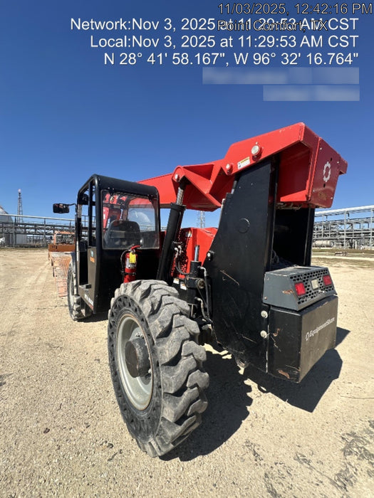 2019 Manitou MTA8044 74hp T4F, Open ROPS, Cab and Boom LED work lights, Auxiliary Hydraulics, Solid Tires, Amber strobe, Lift Hook 66" Carriage, 60" Forks