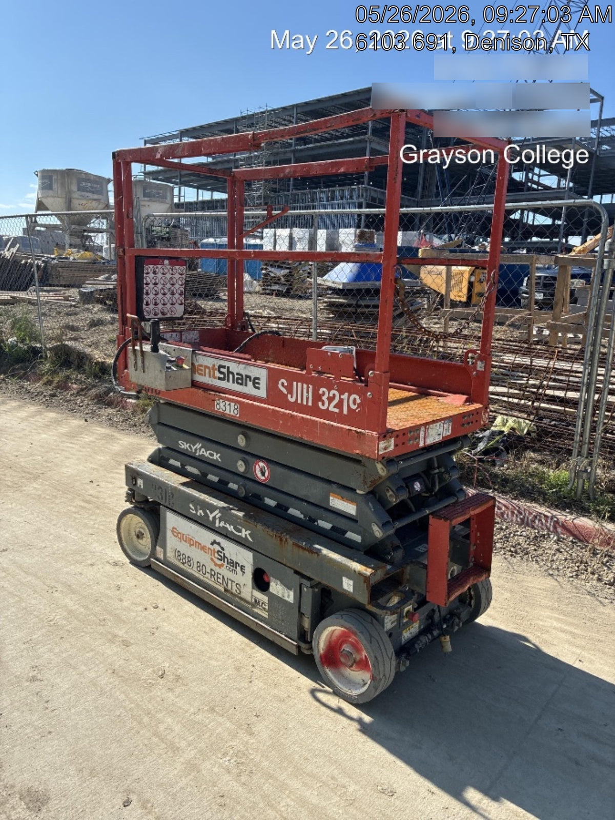 2018 SKYJACK SJIII-3219