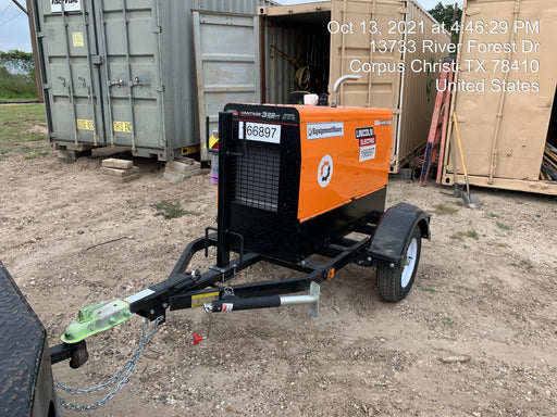 2021 Lincoln Electric Vantage 322 Vantage 322 Ready Pak 3 w/ Decals, ORANGE (includes trailer, cable rack, fender light kit) NO Telematics