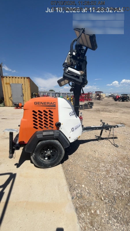 2023 Generac MLT2 Diesel, Flex Switch 120V Input, Powerzone Controller, 
(4) 320W LED Lights, 4kW Generator, 39.9 Gal Fuel Tank, 2" Ball, T3