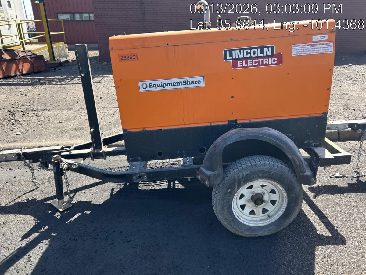 2022 Lincoln Electric LE400 Kubota V1505, Trlr, Cable Rack, Light Kit, ES Decals, T3