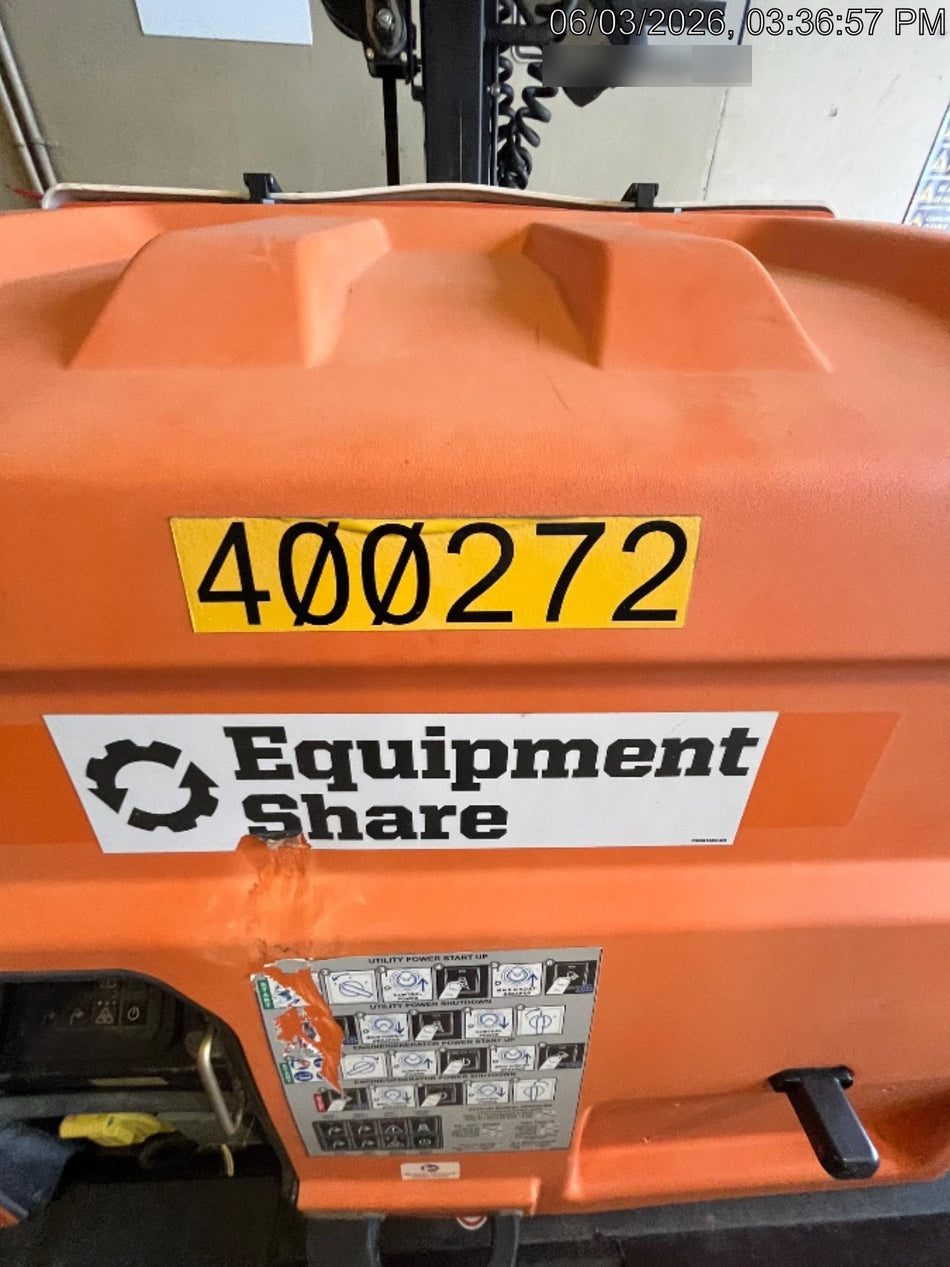 2024 Generac MLT2 Diesel, Flex Switch 120V Input, Powerzone Controller, 
(4) 320W LED Lights, 4kW Generator, 39.9 Gal Fuel Tank, 2" Ball, T3