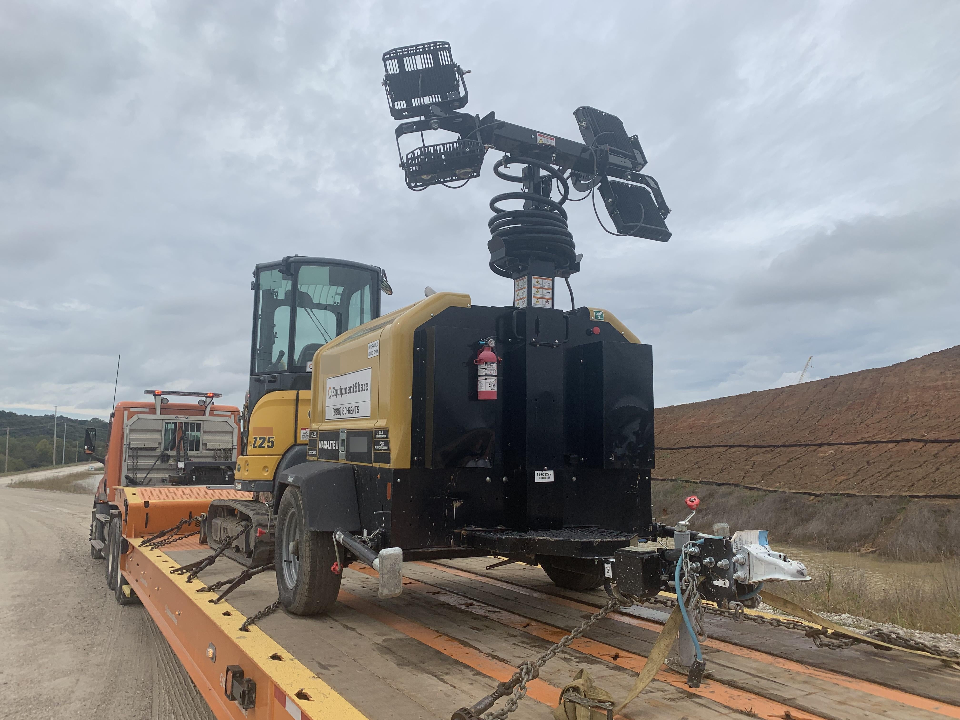 2019 Allmand MAXI-LITE II 20 kW Light Tower w/Arctic Package, LED Light Package