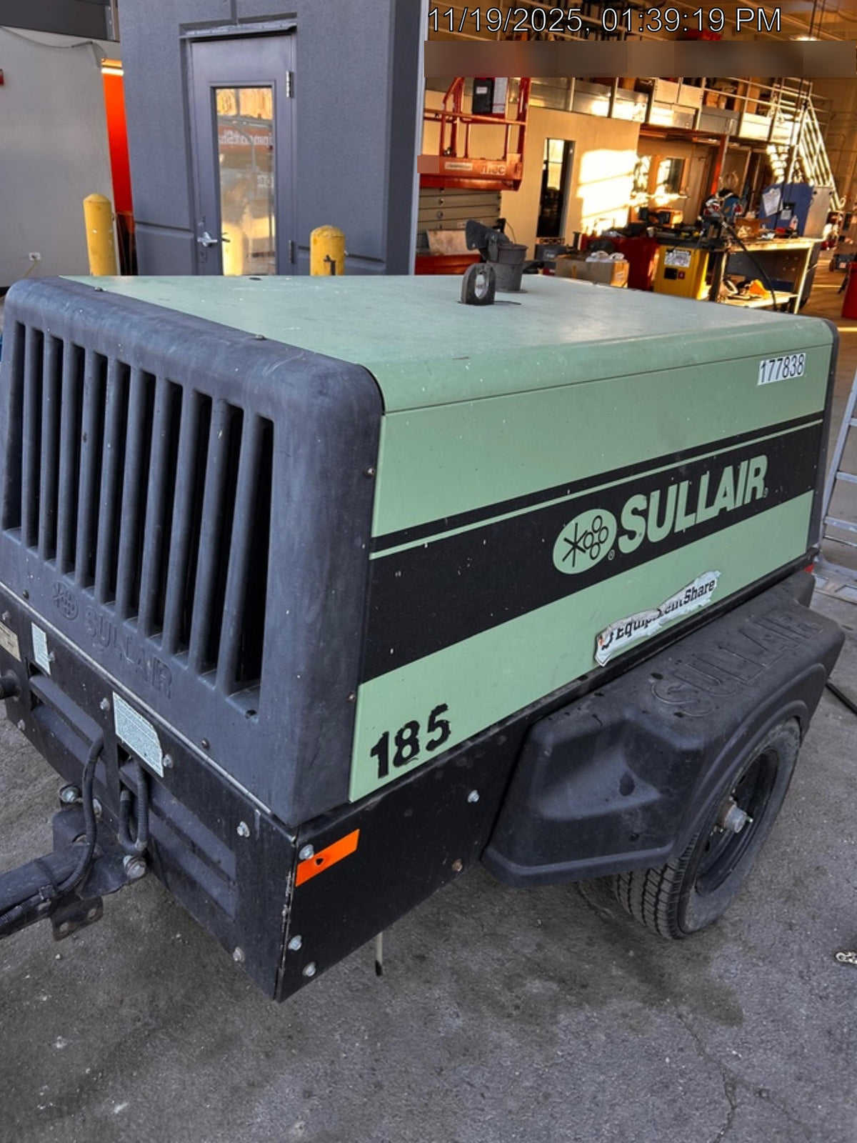 2021 SULLAIR 185D-DPQ KU4F