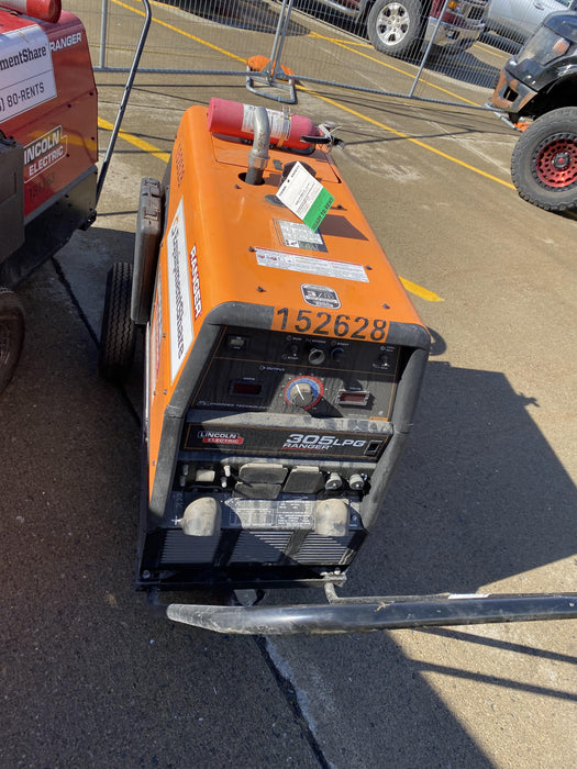 2021 Lincoln Electric Ranger 305 LPG LPG One-Pak (includes undercarriage, tank holder & tank strap) ORANGE