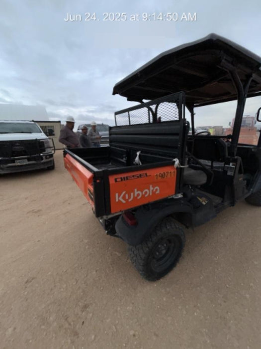 2022 Kubota RTV-X1140W-H Plastic Canopy, Windshield Acrylic Clear, LED Strobe Light, Wire Harness Kit, Back up Alarm