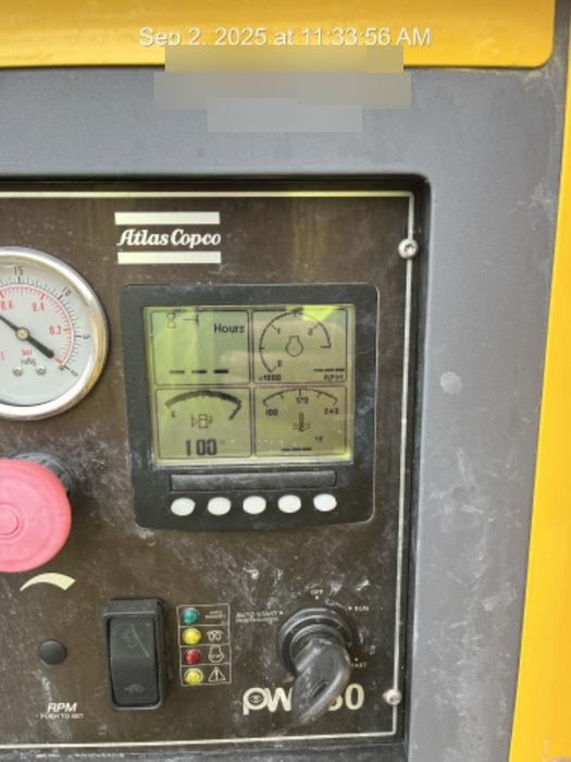 2020 ATLAS COPCO PAS 150 HF CS Enclosed