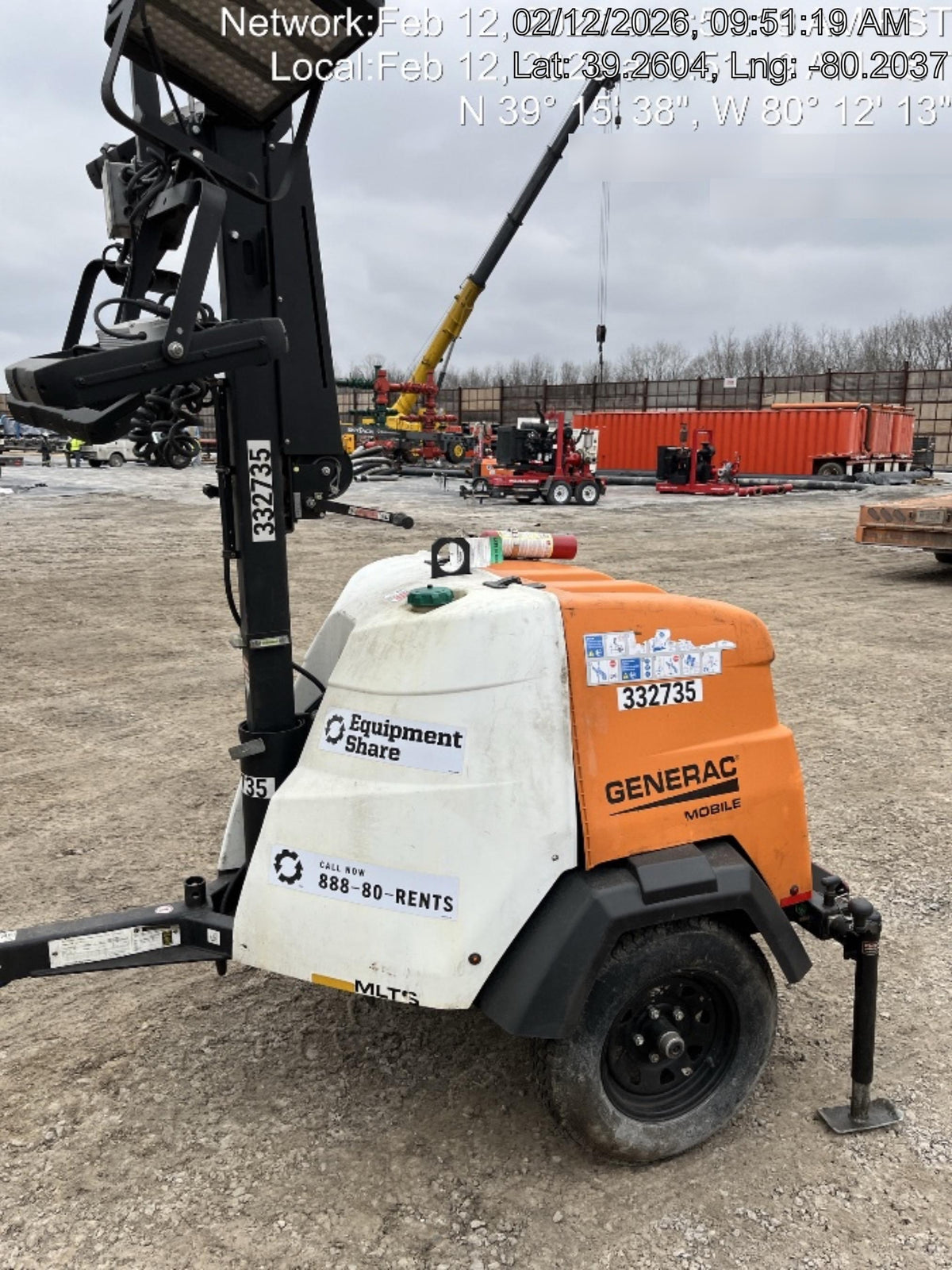2023 Generac MLT2 Diesel, Flex Switch 120V Input, Powerzone Controller, (4) 320W LED Lights, 4kW Generator, 39.9 Gal Fuel Tank, 2" Ball, T3