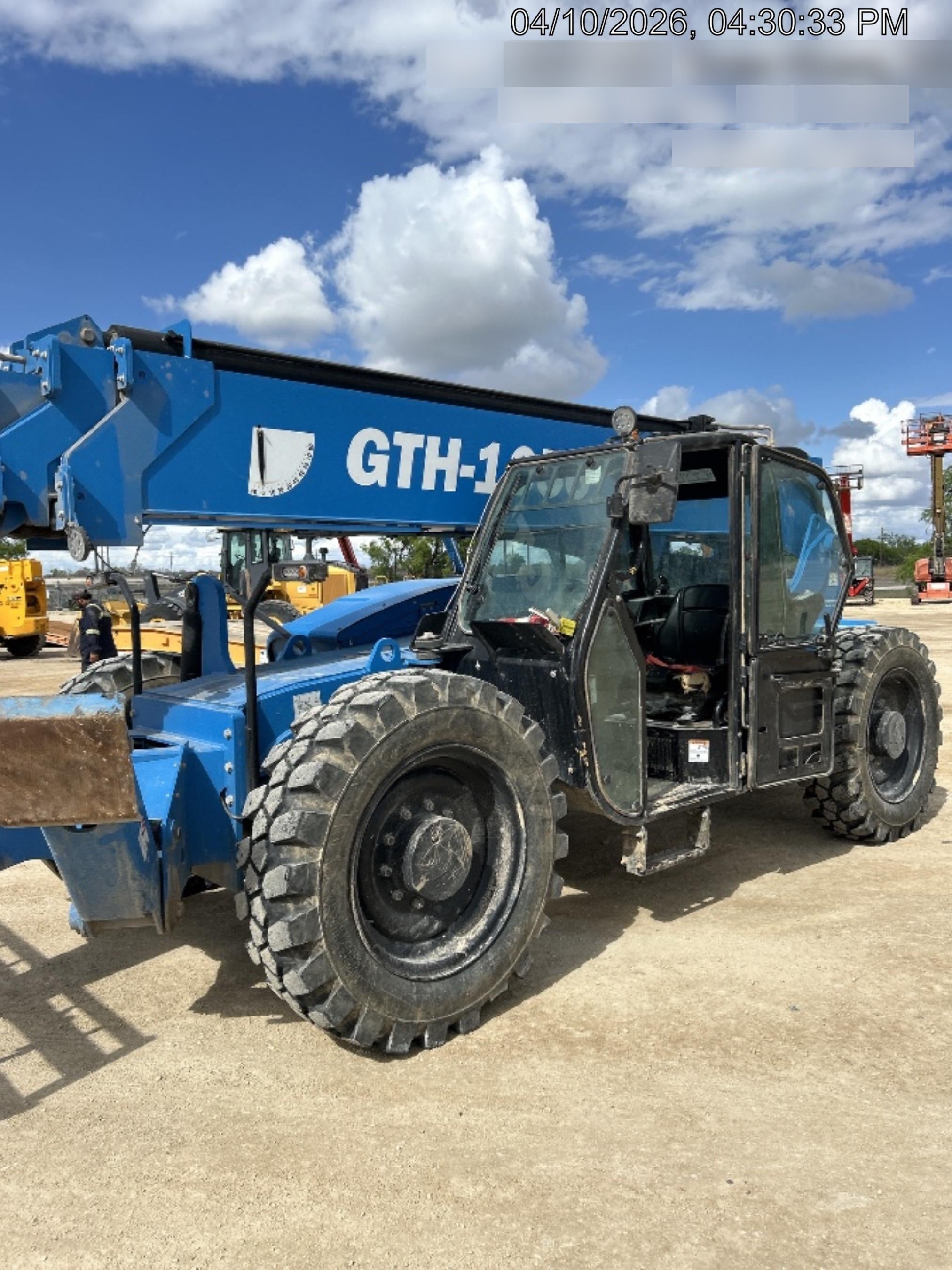 2024 Genie GTH-1056 74Hp Dsl, Cab/Heat/Air, FF Tires, LED WL, T3 + Access Control