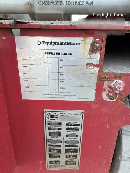 2021 MEC 4046SE