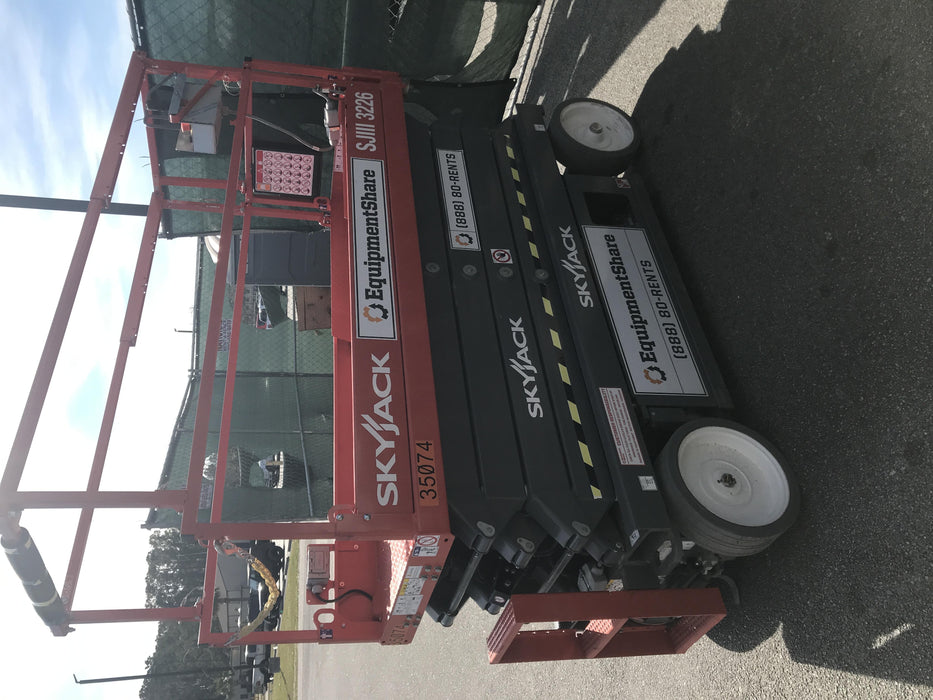 2019 Skyjack SJIII-3226 Standard Options, Trojan Batteries