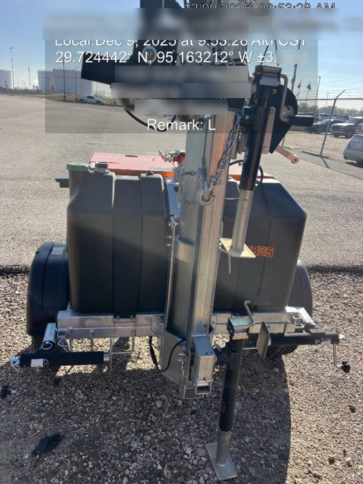 2024 Wanco WLTT-4MM4K Diesel, Deep Sea Controller, Shore Power Plug, Auto Start, (4) 350W LED Floodlights, 4kW Generator, 60 Gal Fuel Tank, 2" Ball, T3