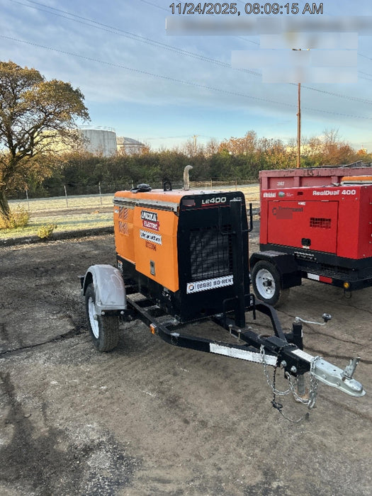 2022 Lincoln Electric LE400 Kubota V1505, Trlr, Cable Rack, Light Kit, ES Decals, T3