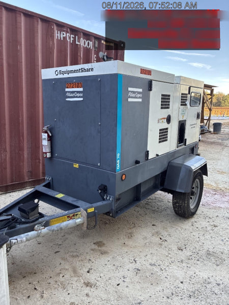 2022 ATLAS COPCO QAS 70