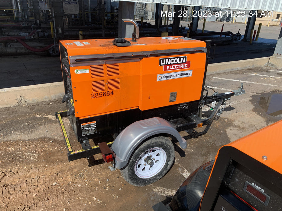 2022 Lincoln Electric LE400 Kubota V1505, Trlr, Cable Rack, Light Kit, ES Decals, T3