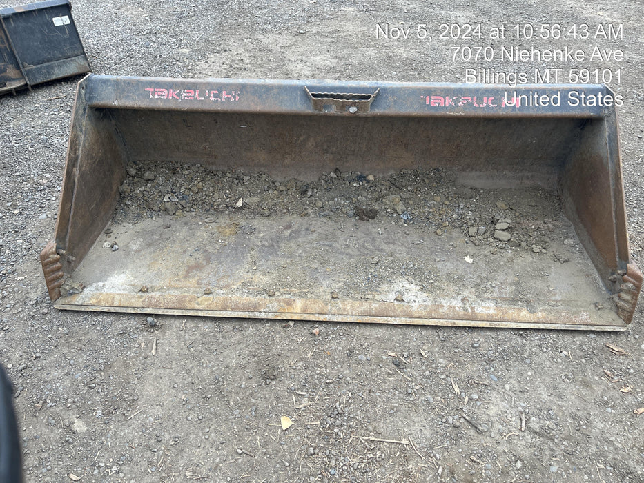 2021 TAKEUCHI 84" Smooth Bucket - Takeuchi