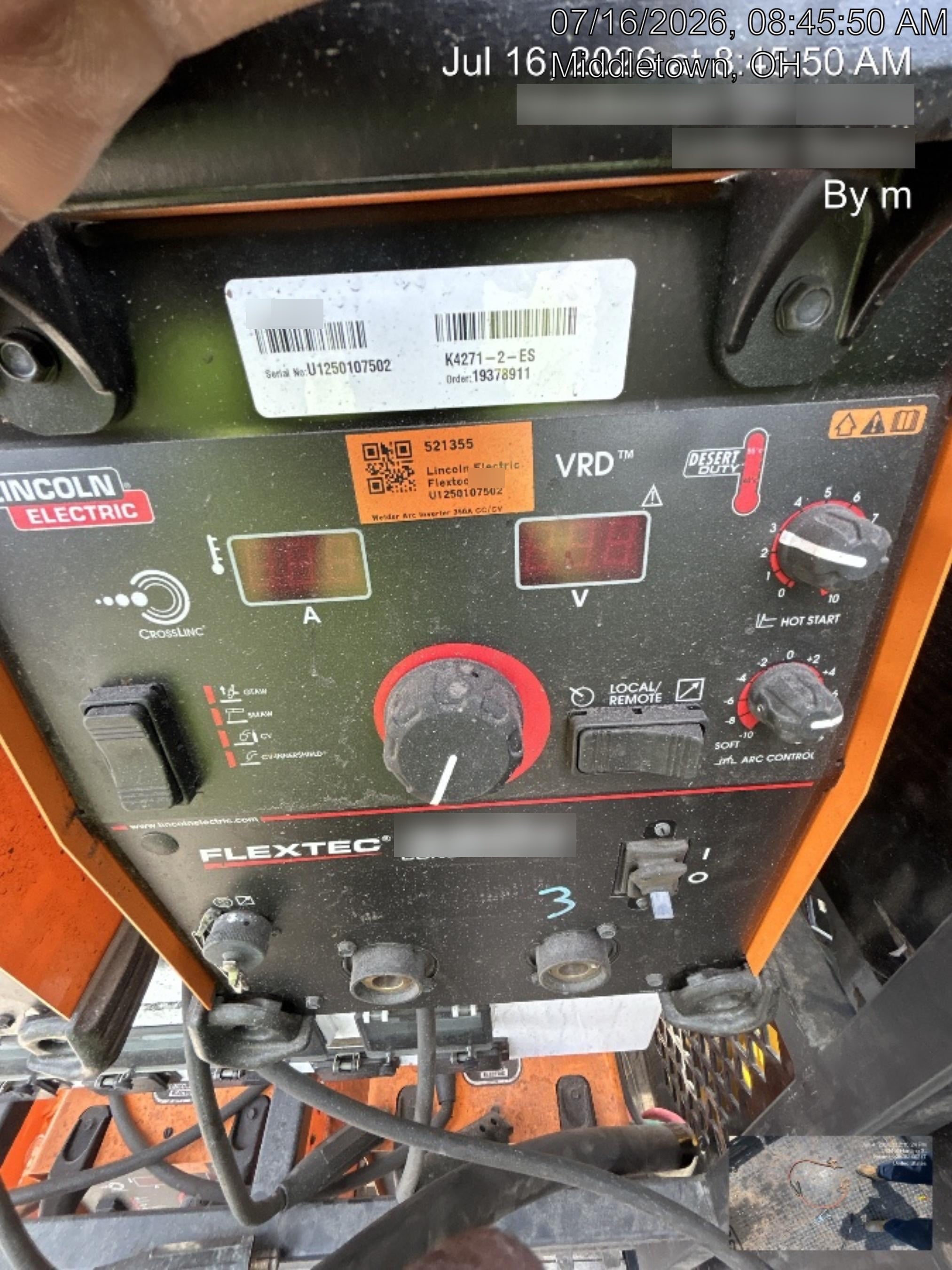 2025 LINCOLN ELECTRIC FLEXTEC 350X