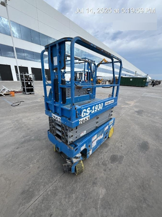 2017 Genie GS-1930 Genie GS-1930 Scissor Lift