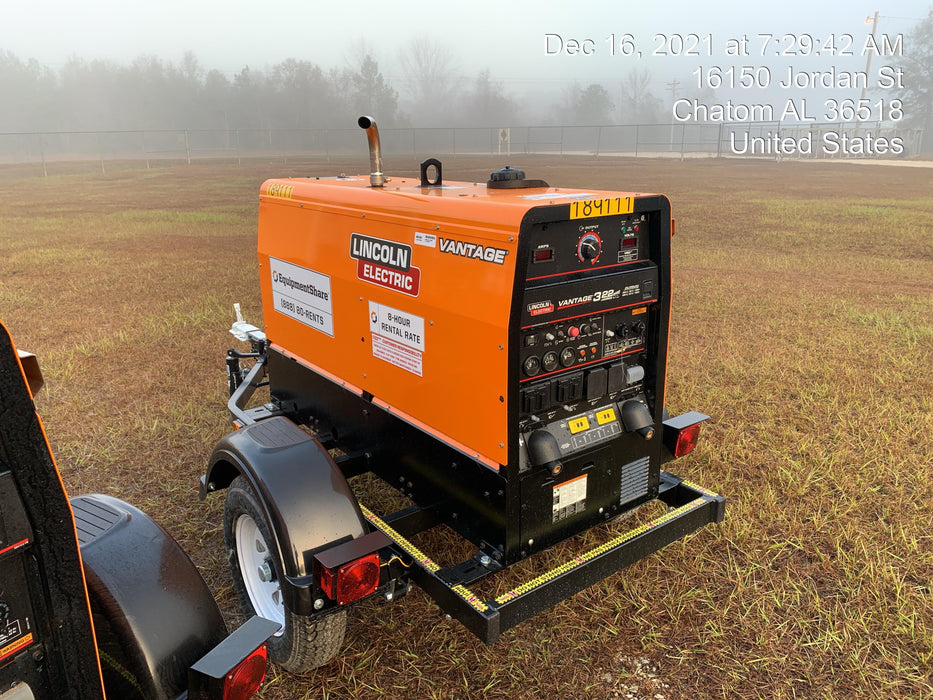 2021 Lincoln Electric Vantage 322 VANTAGE 322 READY-PAK 3