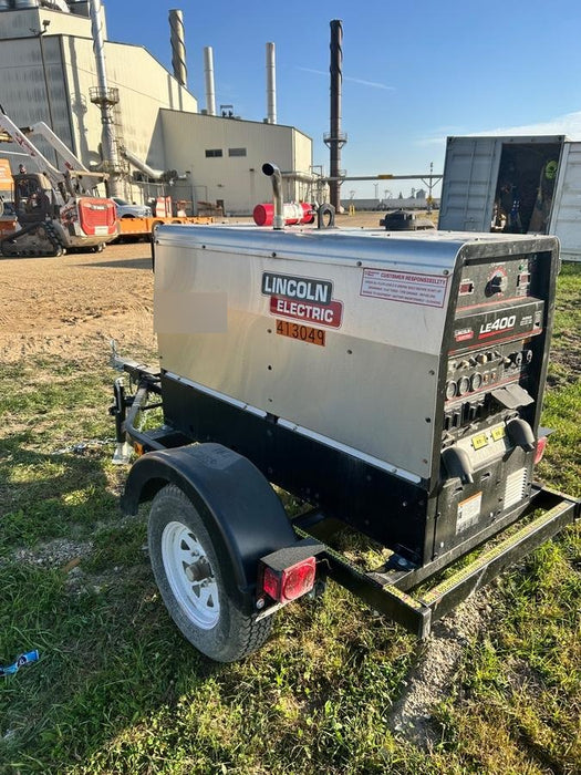 2024 Lincoln Electric LE400 Kubota V1505, Trlr, Cable Rack, Light Kit, ES Decals, T3