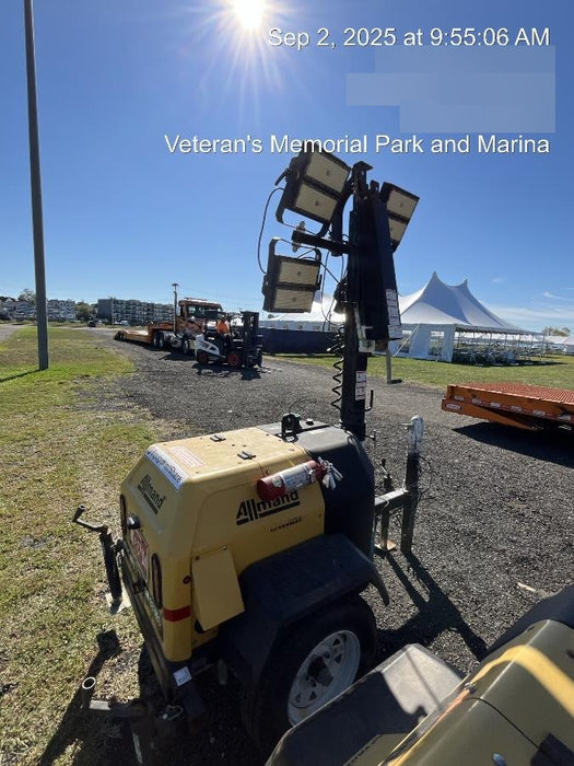 Allmand NLV3GR 3kW Light Plant - LED