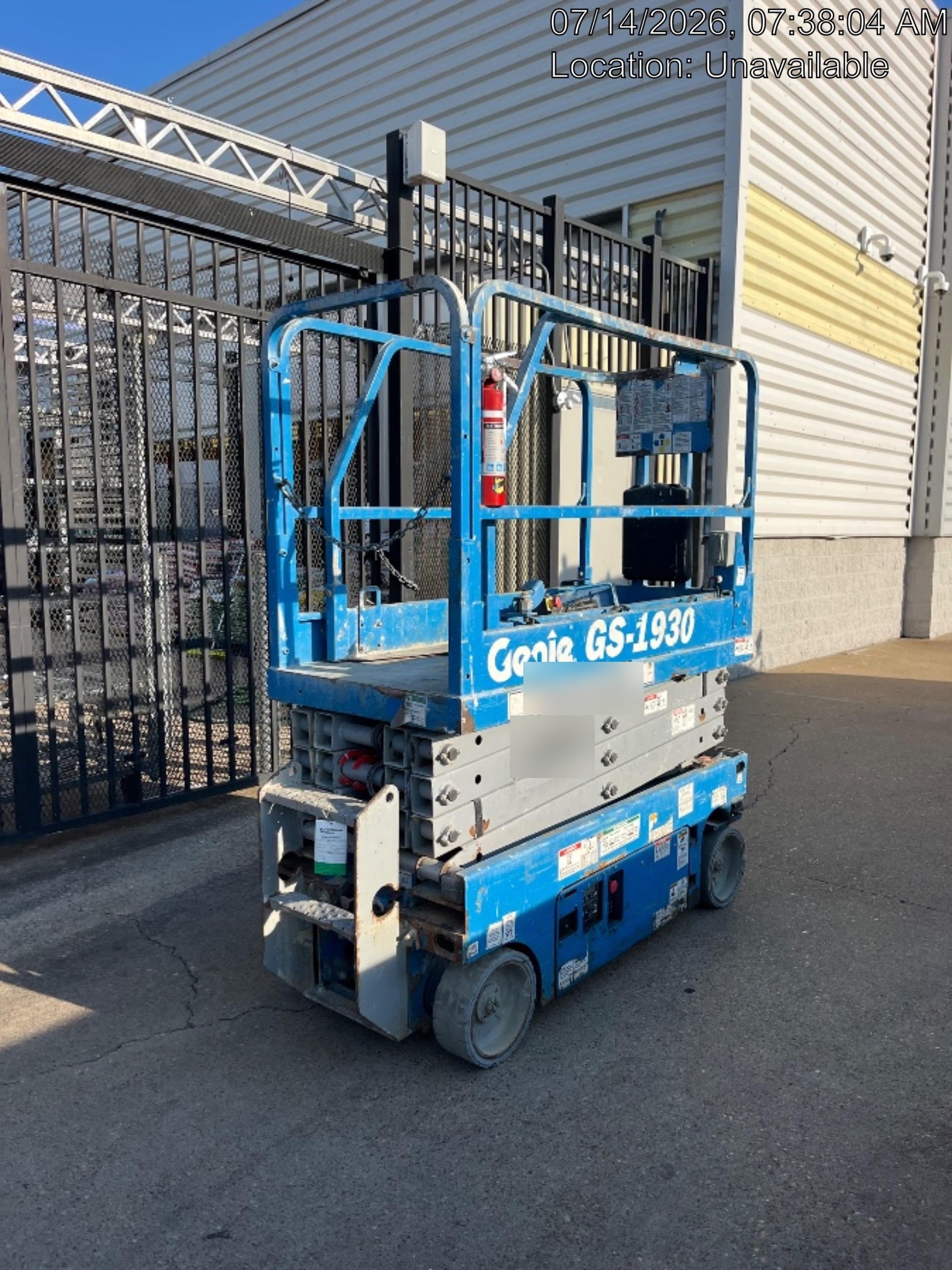 2018 Genie GS-1930 Genie GS-1930 Scissor Lift w/Standard Options