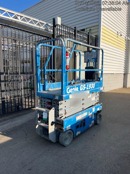 2018 Genie GS-1930 Genie GS-1930 Scissor Lift w/Standard Options