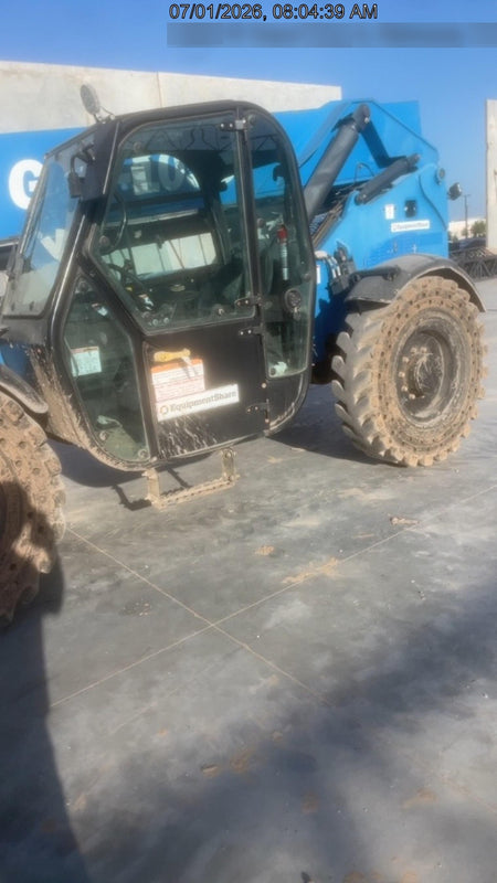 2019 Genie GTH-1056 Genie GTH-1056 w/CAB, Solid Tires, Work Lights, 60" carriage/forks, cab mesh, beacon
