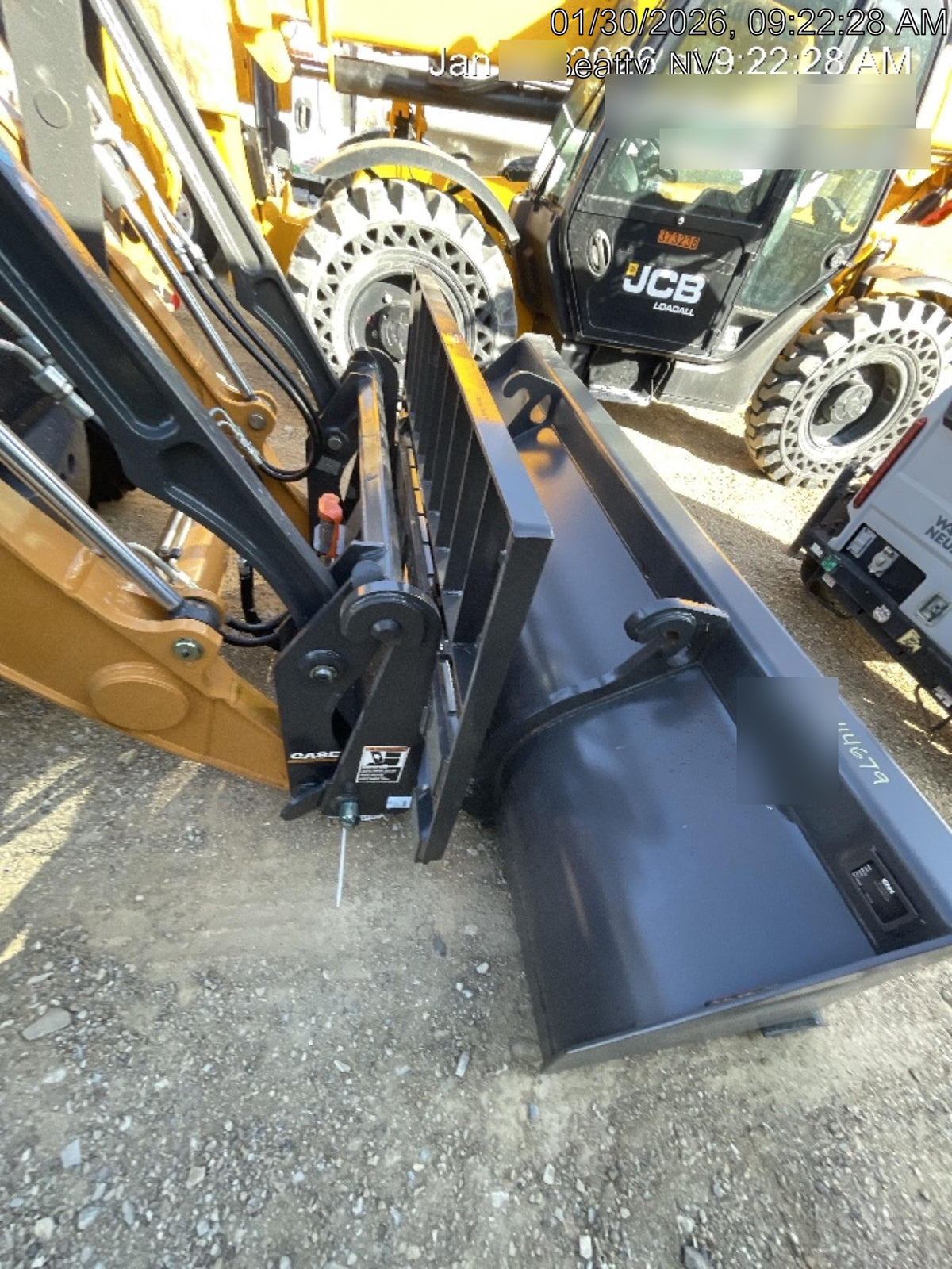 2026 CASE CNH 92658163 Backhoe Fork Set
