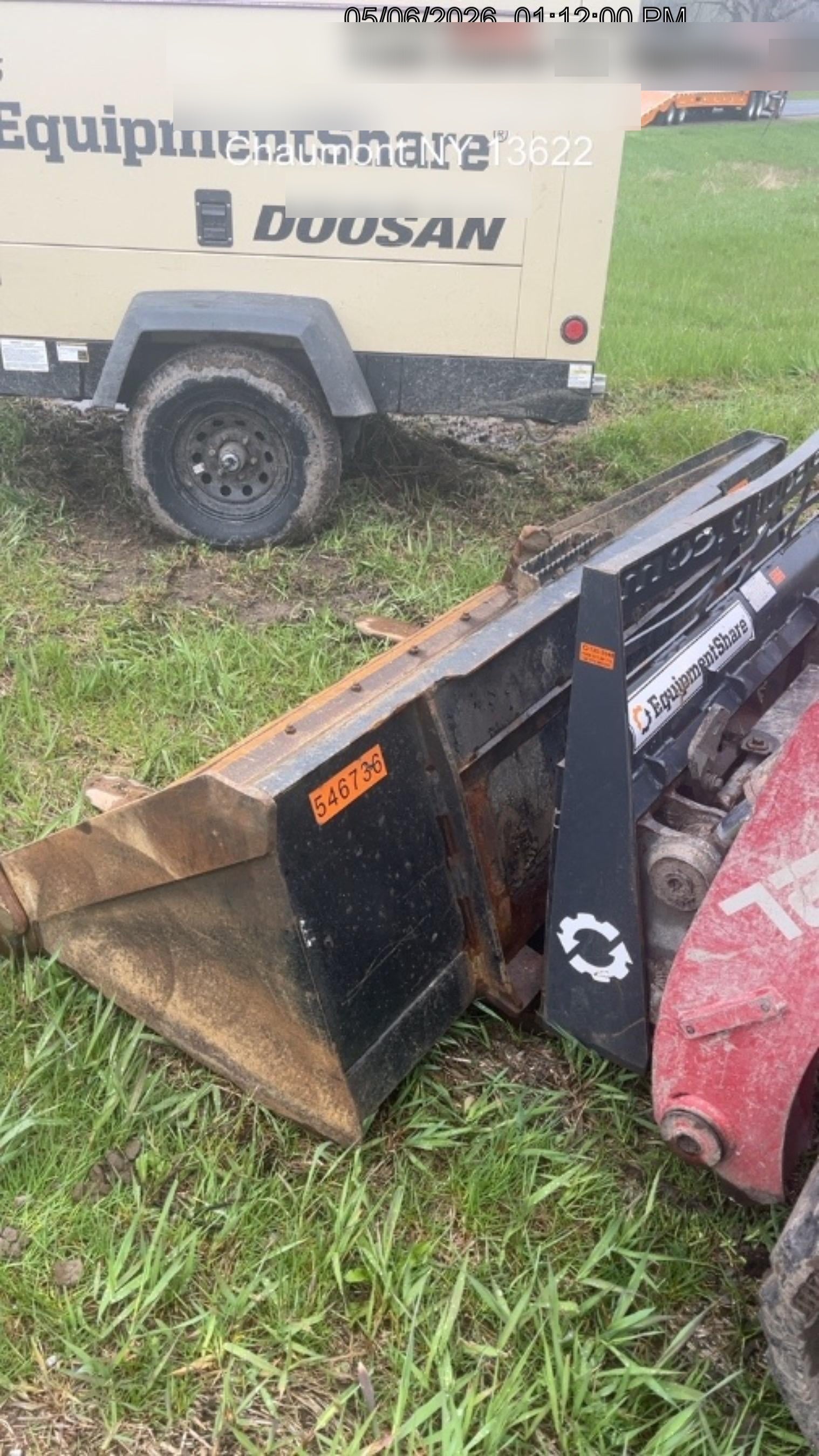2025 TAKEUCHI 76" Smooth Bucket - Takeuchi