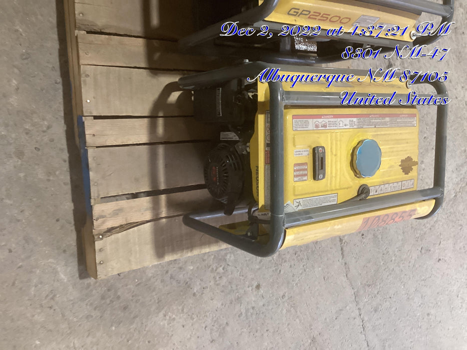 2020 WACKER NEUSON GP2500A