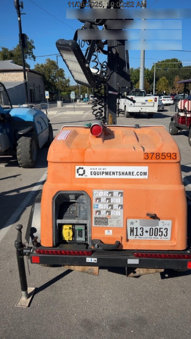 2023 Generac MLT2 Diesel, Flex Switch 120V Input, Powerzone Controller, 
(4) 320W LED Lights, 4kW Generator, 39.9 Gal Fuel Tank, 2" Ball, T3