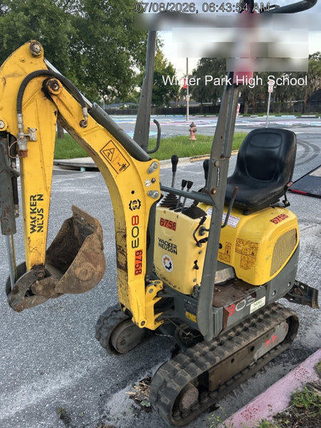2017 Wacker Neuson 803 Wacker Neuson 803 Mini - Canopy Base/12" Bucket