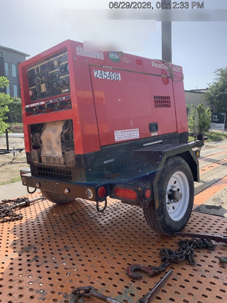 2022 Shindaiwa DGW400MDL Kubota D902 Engine, 23 HP, Dual Op Welder, Wire, Arc, Droop Stick, Tig, and CC Stick Functionality, Simulphase, 3 Phase and 1 Phase Gen Output, Single Axle NB Trlr, Slr Trckl Chrg 12V 12W, Fire Ext
