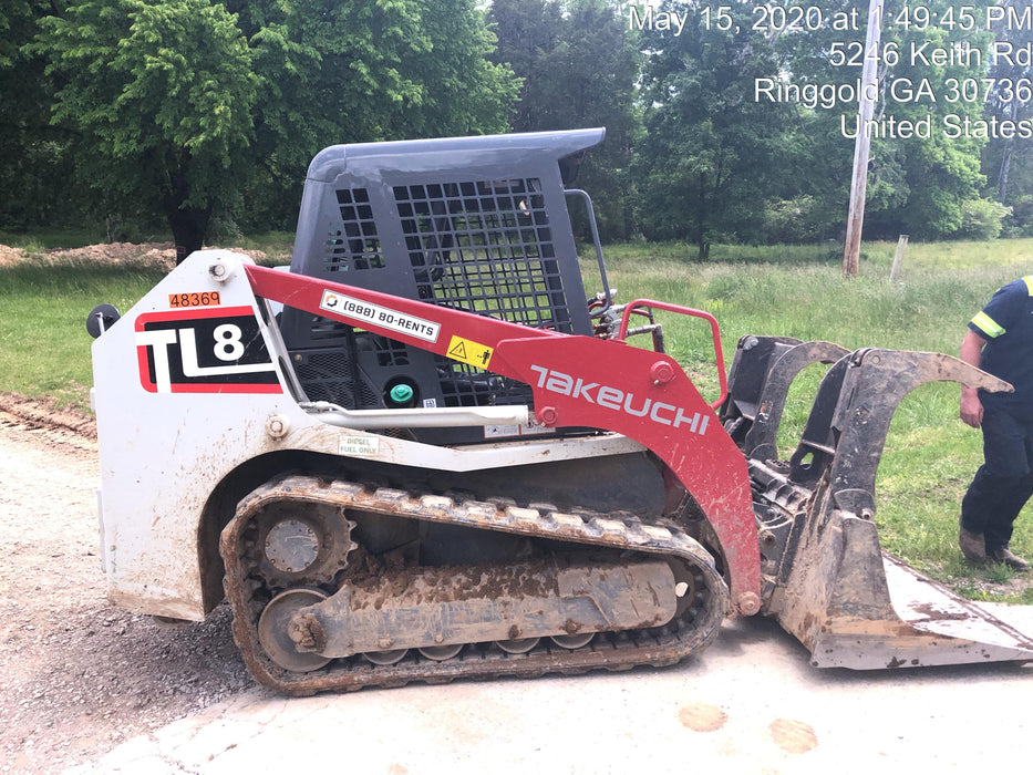 2018 PALADIN 76" Scrap Grapple Bucket - Paladin