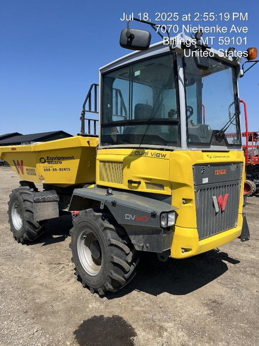 2025 WACKER NEUSON DV604 Cab Standard Tires