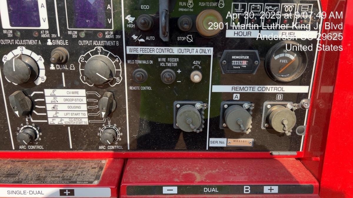 2024 Shindaiwa DGW400DML Kubota D902 Engine, 23 HP, Dual Op Welder, Wire, Arc, Droop Stick, Tig, and CC Stick Functionality, Simulphase, 3 Phase and 1 Phase Gen Output, Single Axle NB Trlr, Slr Trckl Chrg 12V 12W, Fire Ext, T3