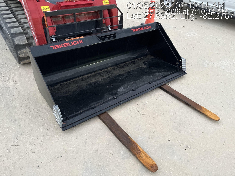 2025 TAKEUCHI 80" Smooth Bucket - Takeuchi