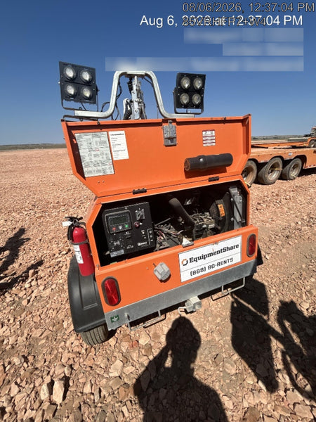 2024 Wanco WLTT-4MM4K Diesel, Deep Sea Controller, Shore Power Plug, Auto Start, (4) 350W LED Floodlights, 4kW Generator, 60 Gal Fuel Tank, 2" Ball, T3