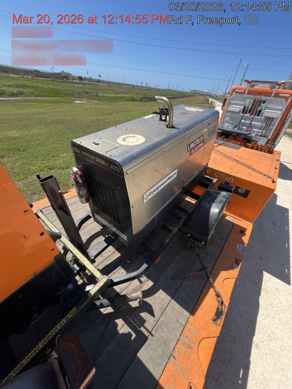 2019 Lincoln Electric Vantage 322 Ready-Pak 3, Two Wheel Trailer, Fender and Light Kit, Cable Rack
