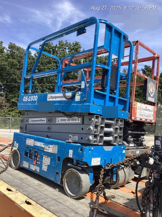 2019 Genie GS-1930 Genie GS-1930 Scissor Lift w/Standard Options