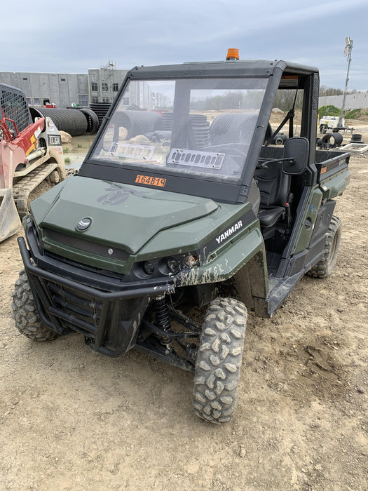 2021 Yanmar YU1000 Canopy, Steel Wheel, Poly WindShield, Beacon, Backup Alarm