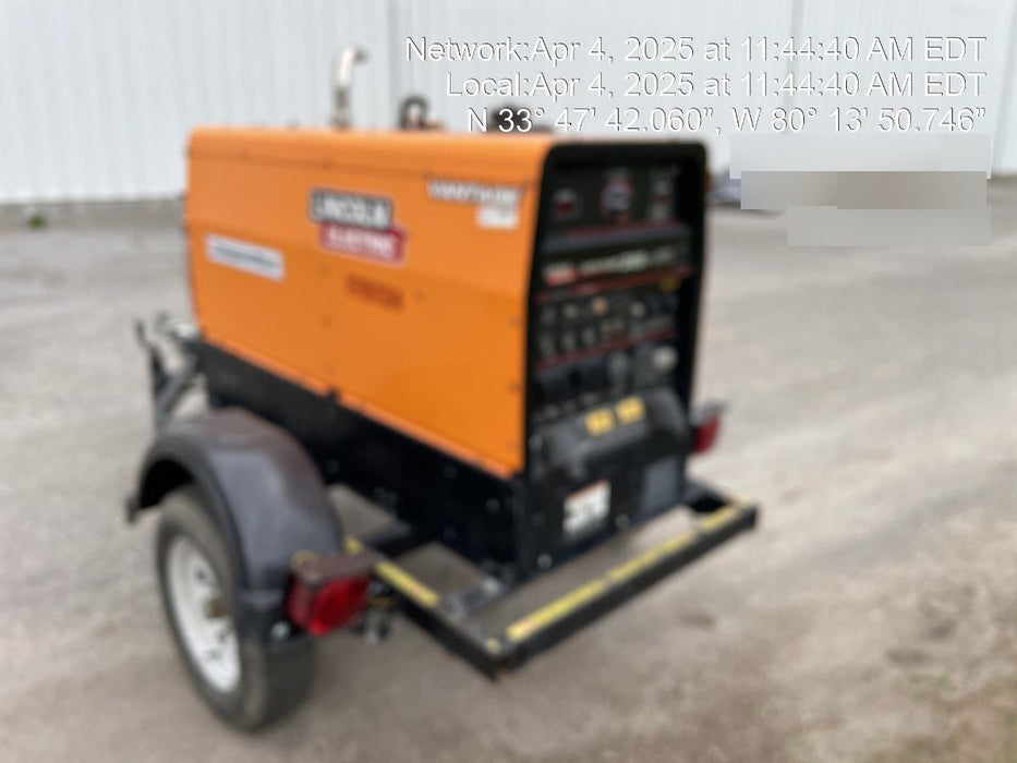 2021 Lincoln Electric Vantage 322 Vantage 322 Ready Pak 3 w/ Decals, ORANGE (includes trailer, cable rack, fender light kit) NO Telematics